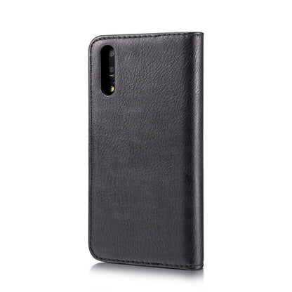 Crazy Horse Texture Flip Detachable Magnetic Leather Case for Huawei P20, with Holder & Card Slots & Wallet (Black) - Huawei Cases by DG.MING | Online Shopping UK | buy2fix