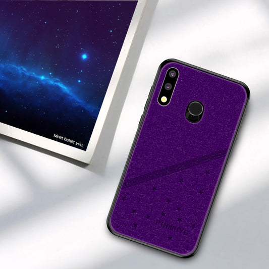 PINWUYO Full Coverage Waterproof Shockproof PC+TPU+PU Case for Huawei P30 Lite (Purple) - Huawei Cases by PINWUYO | Online Shopping UK | buy2fix