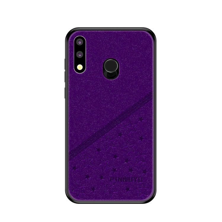 PINWUYO Full Coverage Waterproof Shockproof PC+TPU+PU Case for Huawei P30 Lite (Purple) - Huawei Cases by PINWUYO | Online Shopping UK | buy2fix
