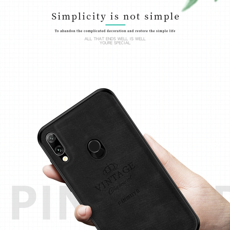 PINWUYO Shockproof Waterproof Full Coverage PC + TPU + Skin Protective Case for Huawei Y7 Prime (2019) (Black) - Huawei Cases by PINWUYO | Online Shopping UK | buy2fix