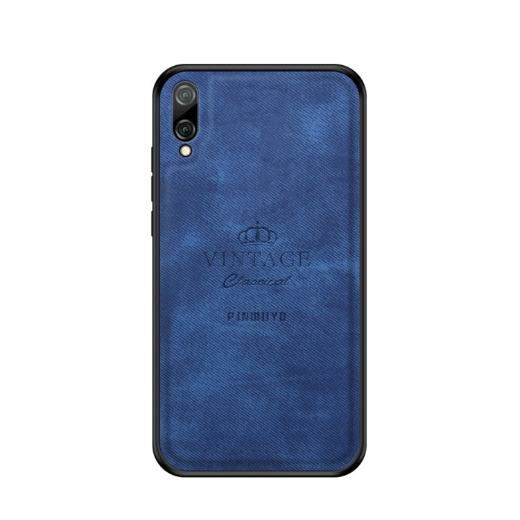 PINWUYO Shockproof Waterproof Full Coverage PC + TPU + Skin Protective Case for Huawei Enjoy 9 / Y7 2019 / Y7 Pro 2019 (Blue) - Huawei Cases by PINWUYO | Online Shopping UK | buy2fix