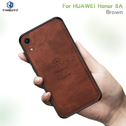 PINWUYO Shockproof Waterproof Full Coverage PC + TPU + Skin Protective Case for Huawei Honor Play 8A / Y6 2019 (Brown) - Honor Cases by PINWUYO | Online Shopping UK | buy2fix