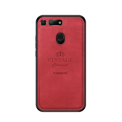 PINWUYO Shockproof Waterproof Full Coverage PC + TPU + Skin Protective Case for Huawei Honor View 20 (Red) - Honor Cases by PINWUYO | Online Shopping UK | buy2fix