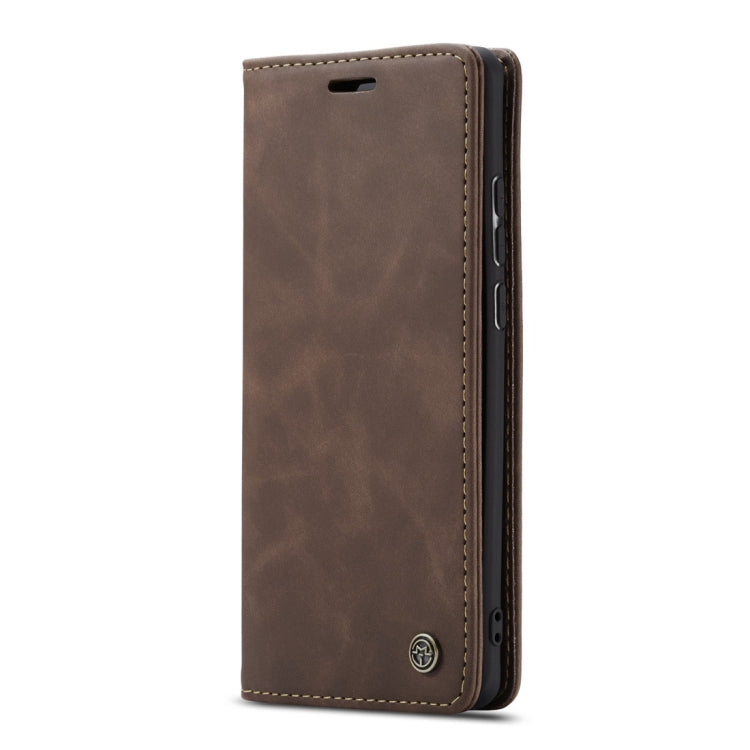 CaseMe-013 Multifunctional Retro Frosted Horizontal Flip Leather Case for Huawei P30 Lite, with Card Slot & Holder & Wallet (Coffee) by CaseMe