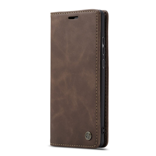CaseMe-013 Multifunctional Retro Frosted Horizontal Flip Leather Case for Huawei P30 Lite, with Card Slot & Holder & Wallet (Coffee) by CaseMe
