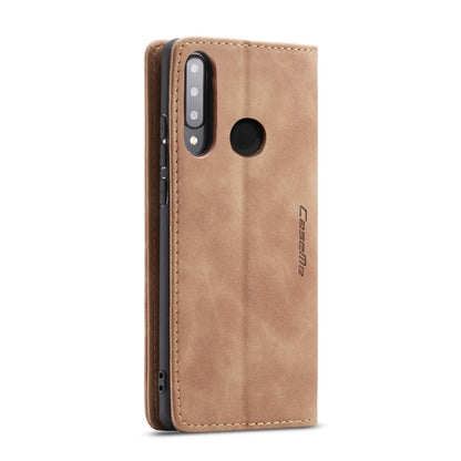 CaseMe-013 Multifunctional Retro Frosted Horizontal Flip Leather Case for Huawei P30 Lite, with Card Slot & Holder & Wallet (Brown) by CaseMe