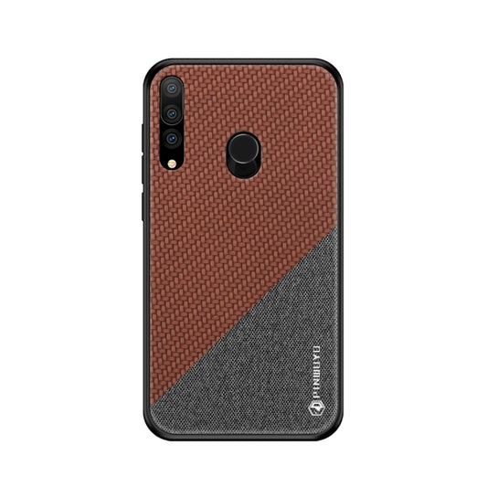 PINWUYO Honors Series Shockproof PC + TPU Protective Case for Huawei Enjoy 9s / Honor 10i / Honor 20i / P Smart+ 2019 (Brown) - Honor Cases by PINWUYO | Online Shopping UK | buy2fix