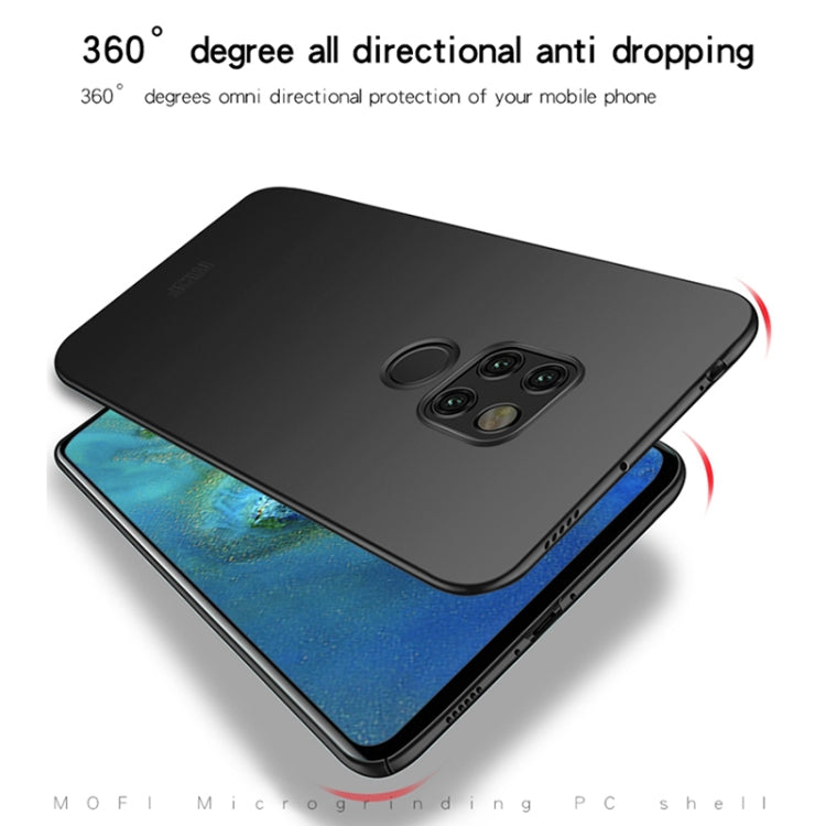 MOFI Frosted PC Ultra-thin Full Coverage Case for Huawei Mate 20 X (Black) - Huawei Cases by MOFI | Online Shopping UK | buy2fix