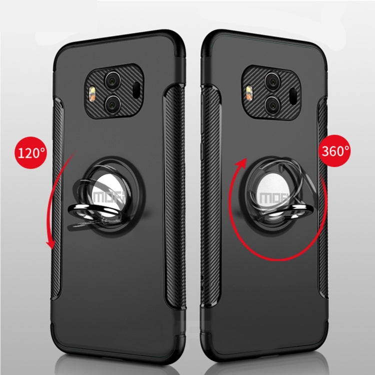 MOFI for  Mysterious Series Huawei Mate 10 Shockproof Protective Back Cover Case with Magnetic Rotatable Ring Holder (Red) - Huawei Cases by MOFI | Online Shopping UK | buy2fix