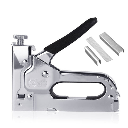 Nail Gun U Type / T Type / Door Type Nail Universal Nailer with Handle Case & 1000 PCS Nails