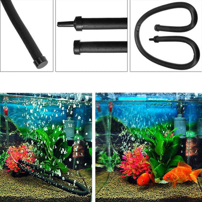 90cm Double Heads Aquarium Pump Bubble Bar Hose Aquarium Accessories Air Oxygen Strip Diffuser for Aquariums and Fish Tanks - Filters & Accessories by buy2fix | Online Shopping UK | buy2fix