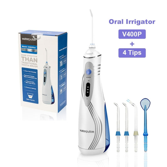 Waterpulse V400Plus Rechargeable USB Dental Cordless Oral Irrigator by buy2fix