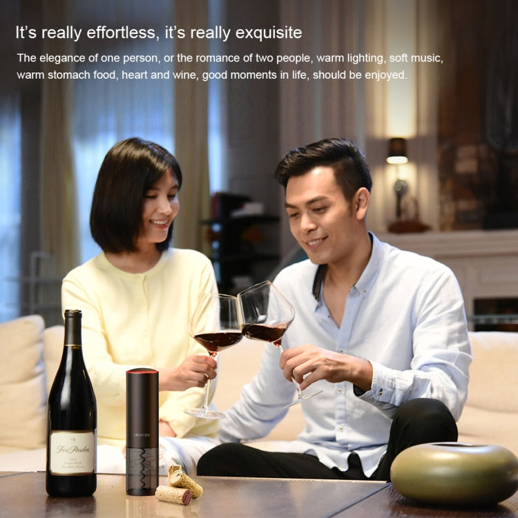 Original Xiaomi Youpin CIRCLE JOY Automatic Rechargeable Electric Wine Bottle Opener(Black) - Openers by Xiaomi | Online Shopping UK | buy2fix