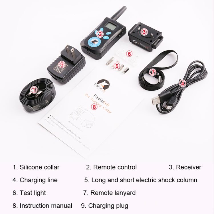 Automatic Anti Barking Collar Pet Training Control System + Electric Shock PU Leather Collar for Dogs - Training Aids by buy2fix | Online Shopping UK | buy2fix