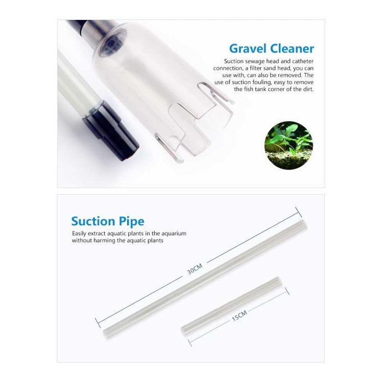 Electric Multi-functional Length Adjustable Fish Tank Cleaning Water Filter - Cleaning Tools by buy2fix | Online Shopping UK | buy2fix