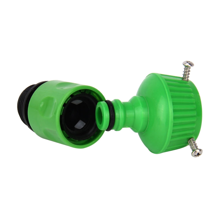 Home Garden Faucet Fast Connector Adapter(Green) - Filters by buy2fix | Online Shopping UK | buy2fix