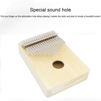 17-tone Kalimba Thumb Piano Kalimba Finger Piano Children DIY - Keyboard Accessories by buy2fix | Online Shopping UK | buy2fix