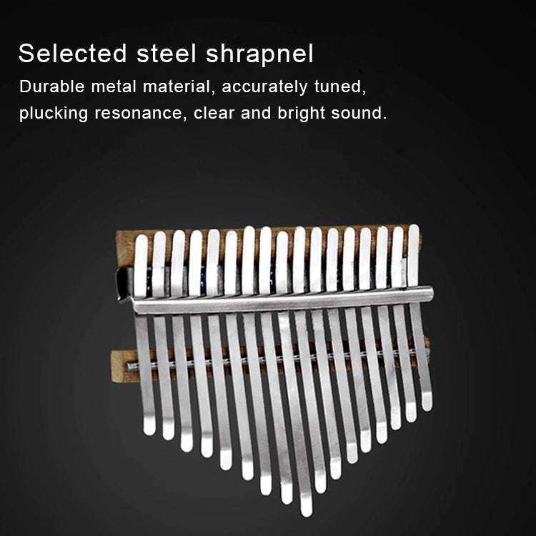 17-tone Kalimba Thumb Piano Kalimba Finger Piano Children DIY - Keyboard Accessories by buy2fix | Online Shopping UK | buy2fix