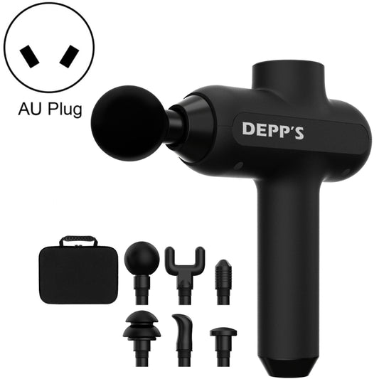 X6 Body Massage Band Rechargeable Muscle Massager Relaxer, AU Plug(Black) by buy2fix