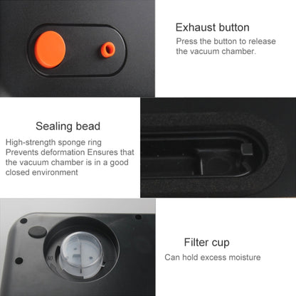 Household Commercial Food Vacuum Plastic Packaging Machine Sealer Closer Machine, Chinese Plug (Black) - Preservation Supplies by buy2fix | Online Shopping UK | buy2fix