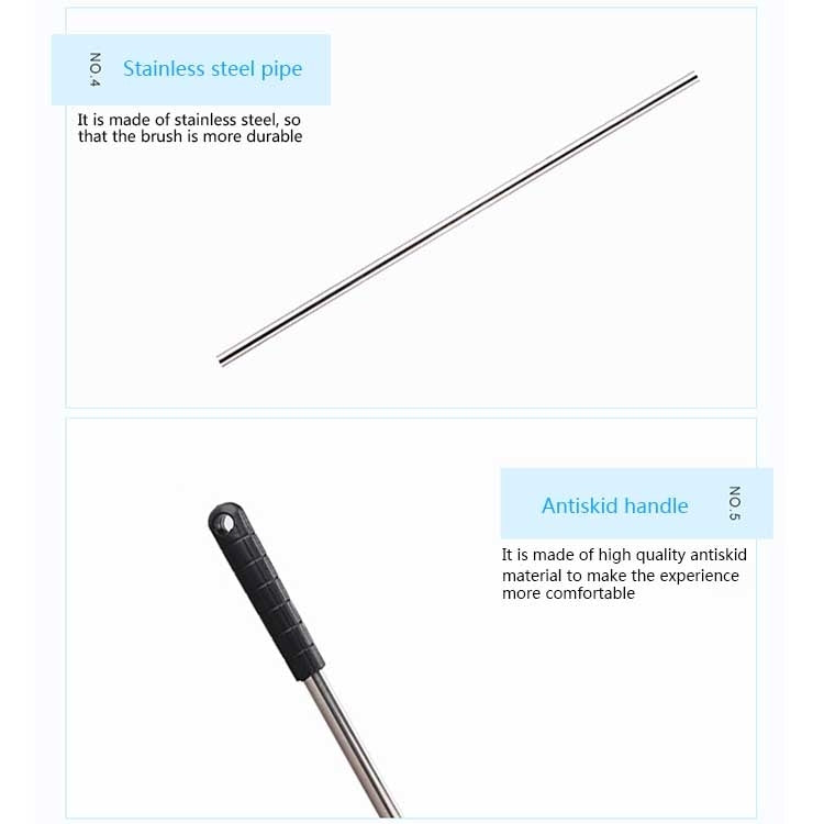 36cm 3 in 1 Multi-functional Fish Tank Cleaning Brush - Cleaning Tools by buy2fix | Online Shopping UK | buy2fix