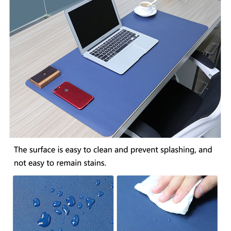 Multifunction Business PU Leather Mouse Pad Keyboard Pad Table Mat Computer Desk Mat, Size: 90 x 45cm(Green) - Desk Pads by buy2fix | Online Shopping UK | buy2fix