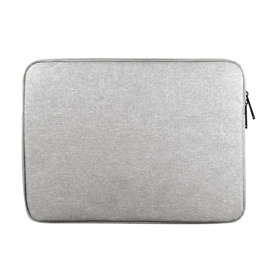For 15.6 inch and Below Universal Wearable Oxford Cloth Soft Business Inner Package Laptop Tablet Bag(Grey) by buy2fix