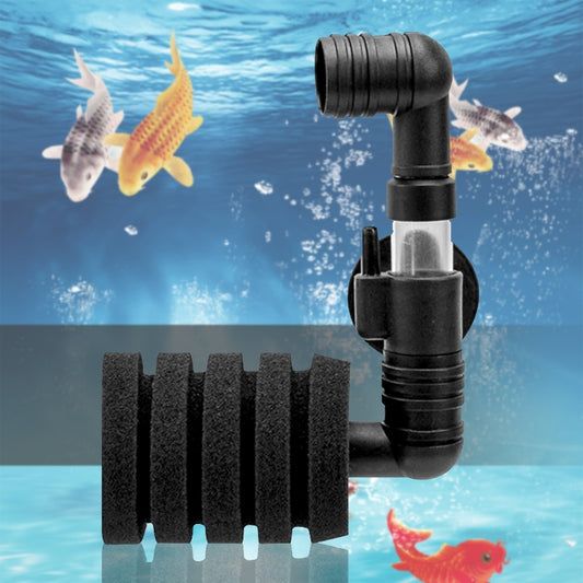 Wall-mounted Aquarium Mini Double Head Pneumatic Mute Biochemical Cotton Filter - Filters & Accessories by buy2fix | Online Shopping UK | buy2fix