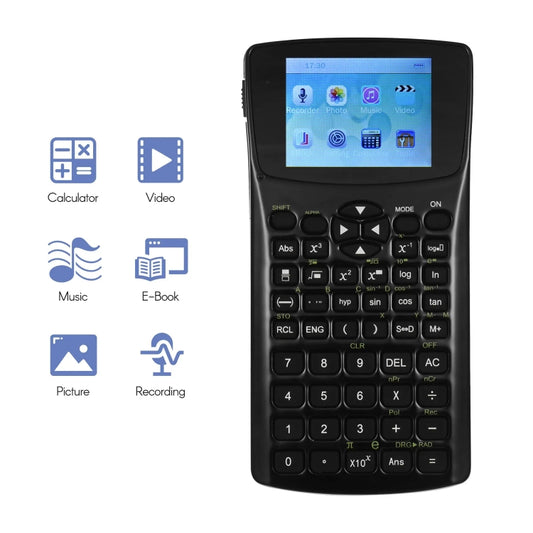 2.4 inch Display Screen Anti-peeping Scientific Calculator, Support Sound Recording / Radio / Music & Video Playing by buy2fix