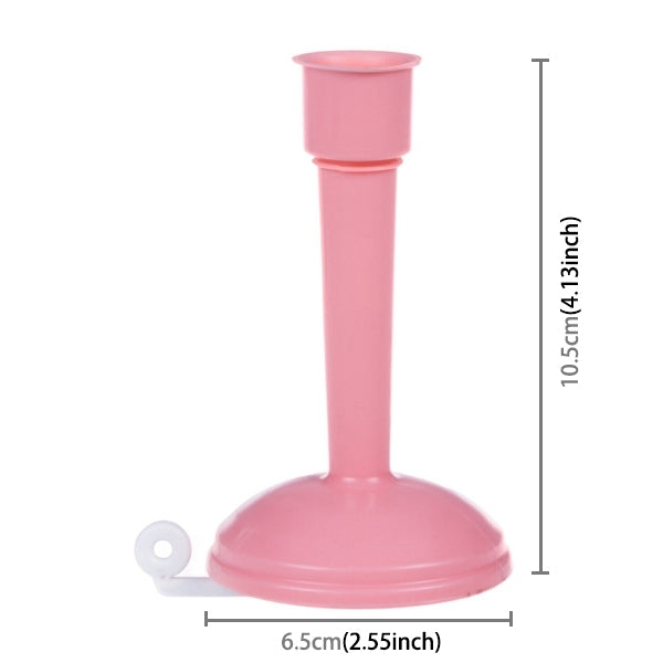 2 PCS Faucet Splash Water-saving Shower Bath Adjustable Valve Filter Water Saving Devices, Small Size: 6.5 x 10.5cm, Suitable for 17mm Diameter Round Faucets(Pink) - Faucets & Accessories by buy2fix | Online Shopping UK | buy2fix