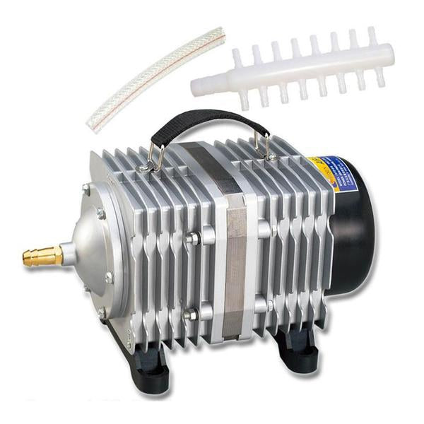 ACO-018A 520W 200L/Min Electromagnetic Air Pump Compressor Seafood Fish Tank Increase Oxygen Air Flow Spliter, US Plug - Air Pumps by buy2fix | Online Shopping UK | buy2fix