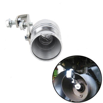 Universal Aluminum Turbo Sound Exhaust Muffler Pipe Whistle Car Simulator Whistler, Size: S by buy2fix