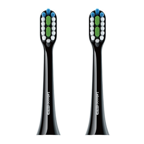 HUAWEI Lebooo LBS-T053A 2 PCS Smart Toothbrush Head (for HCB0001) (Black) - Toothbrushes by Huawei | Online Shopping UK | buy2fix