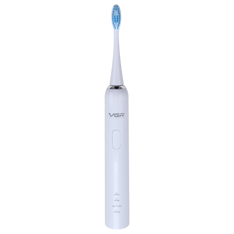 VGR V-805 IPX7 USB Magnetic Suspension Sonic Shock Toothbrush with Memory Function(White) - Toothbrushes by VGR | Online Shopping UK | buy2fix