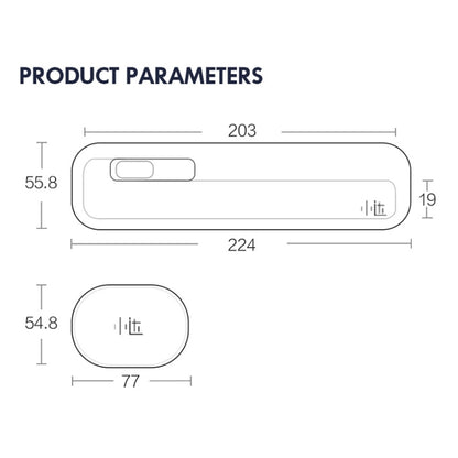 Original Xiaomi Youpin Xiaoda Portable Toothbrush Disinfection Box Ultraviolet Sterilizer Case, Storage Style - Toothbrush Sanitizer by Xiaomi | Online Shopping UK | buy2fix