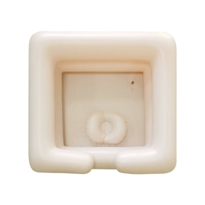 PVC Portable Square Inflatable Wash Basin Home Care Shampoo Trough - Bath Supplies by buy2fix | Online Shopping UK | buy2fix