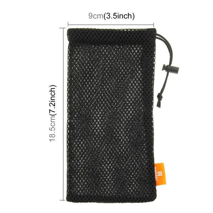 HAWEEL Pouch Bag for Smart Phones, Power Bank and other Accessories, Size up to 5.5 inch(Black) by HAWEEL