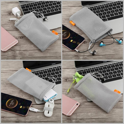 HAWEEL Pouch Bag for Smart Phones, Power Bank and other Accessories, Size up to 5.5 inch(Grey) by HAWEEL