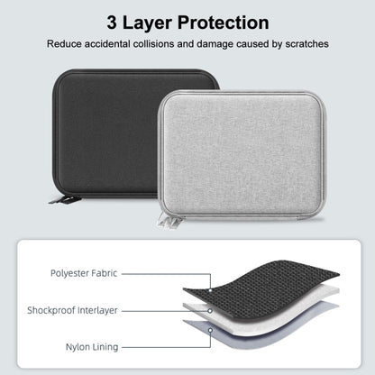 HAWEEL Watch Band Organizer Box Earphones / U Disk / Digital Cable Storage Case (Black) by HAWEEL