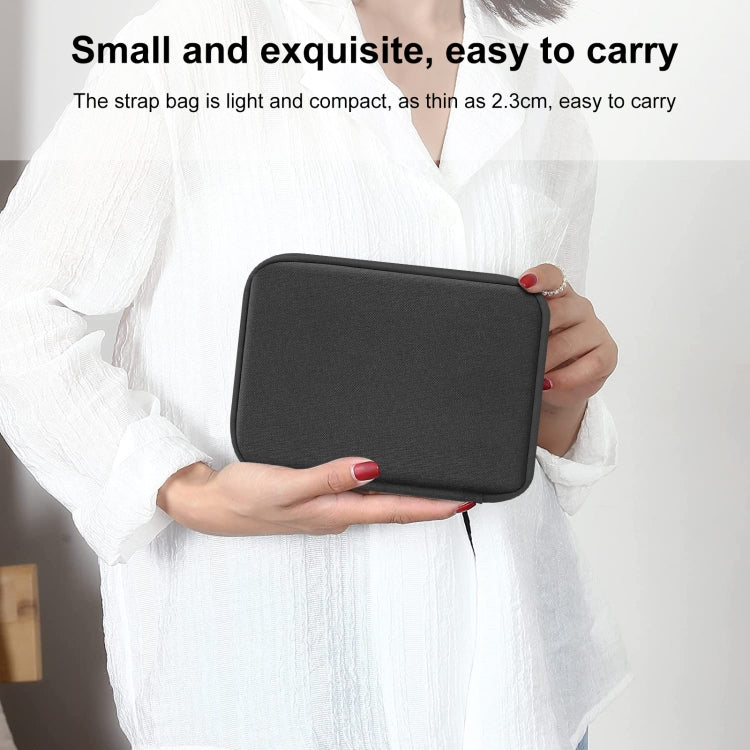 HAWEEL Watch Band Organizer Box Earphones / U Disk / Digital Cable Storage Case (Black) by HAWEEL