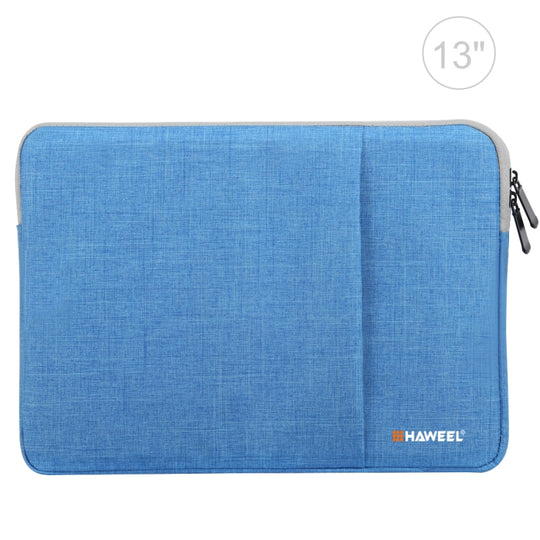 HAWEEL 13.0 inch Sleeve Case Zipper Briefcase Laptop Carrying Bag, For Macbook, Samsung, Lenovo, Sony, DELL Alienware, CHUWI, ASUS, HP, 13 inch and Below Laptops(Blue)
