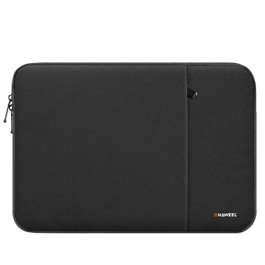 HAWEEL 15.0 inch Sleeve Case Zipper Briefcase Laptop Carrying Bag, For Macbook, Samsung, Lenovo, Sony, DELL Alienware, CHUWI, ASUS, HP, 15 inch and Below Laptops(Black) by HAWEEL