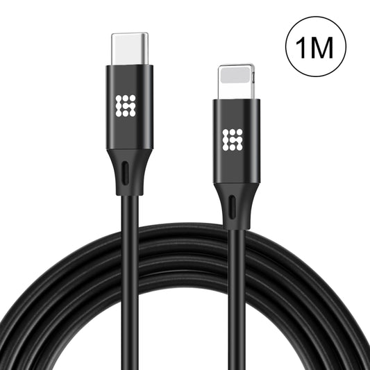 HAWEEL 1m USB-C / Type-C to 8 Pin OTG Sync Data / Charging Cable - Normal Style Cable by buy2fix | Online Shopping UK | buy2fix