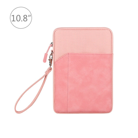 HAWEEL Splash-proof Pouch Sleeve Tablet Bag for iPad, 9.7 -11 inch Tablets(Pink) - Protective Bag by HAWEEL | Online Shopping UK | buy2fix