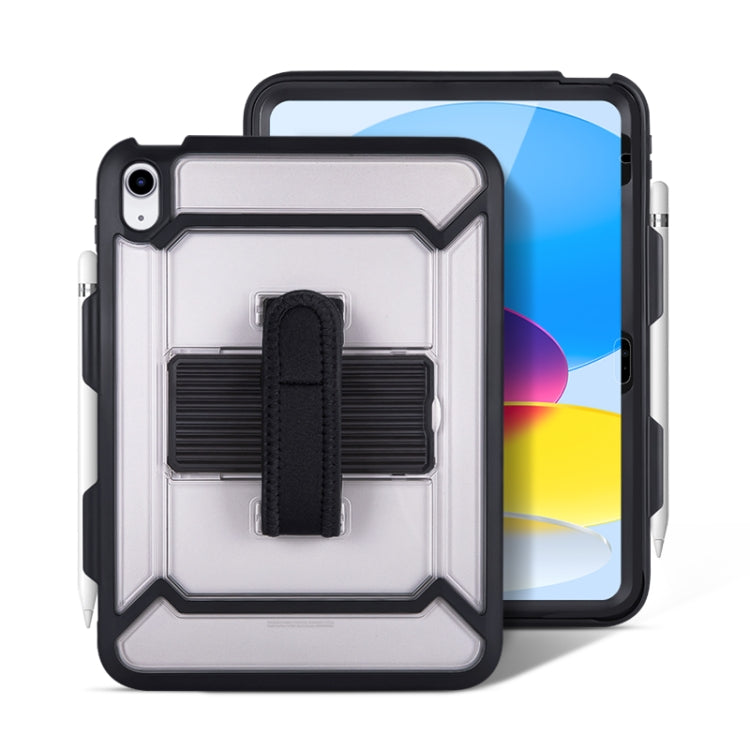 For iPad 2025 / 2022 360 Full Body Shockproof Tablet Case with Grip & Holder & Pen Slot(Black) - iPad 2025 / 2022 Cases by buy2fix | Online Shopping UK | buy2fix