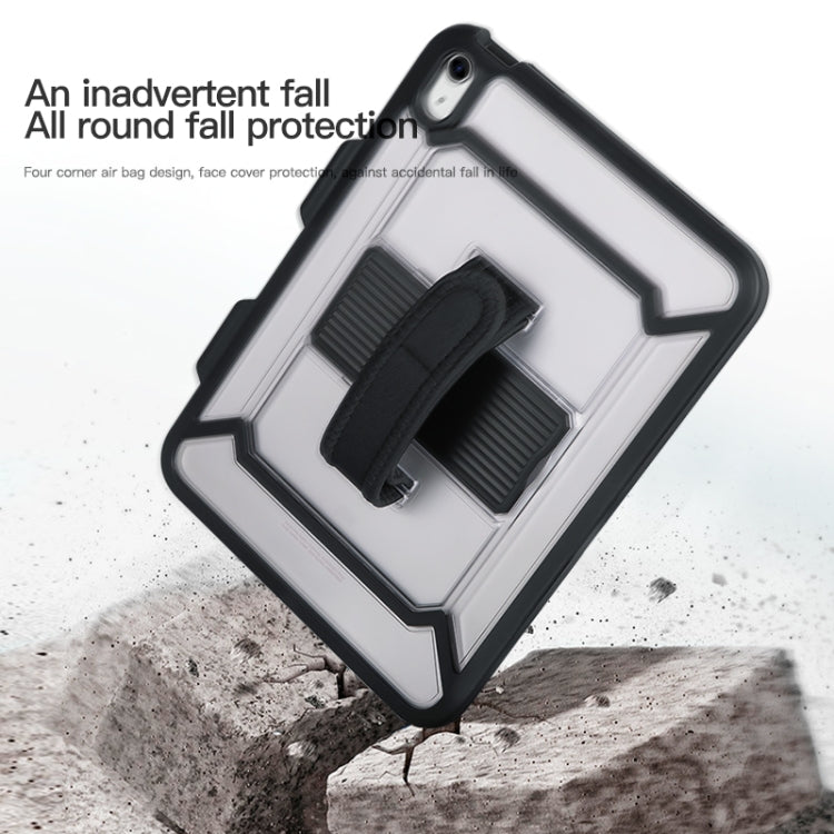 For iPad 2025 / 2022 360 Full Body Shockproof Tablet Case with Grip & Holder & Pen Slot(Black) - iPad 2025 / 2022 Cases by buy2fix | Online Shopping UK | buy2fix