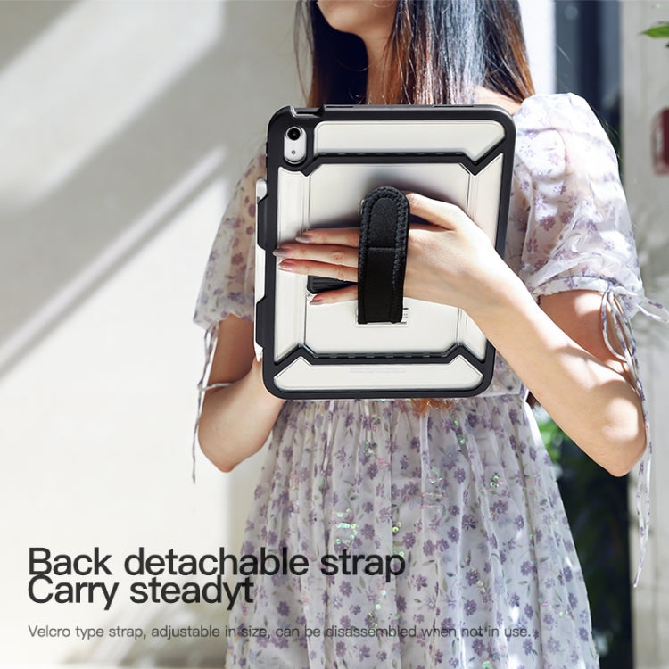 For iPad 2025 / 2022 360 Full Body Shockproof Tablet Case with Grip & Holder & Pen Slot(Black) - iPad 2025 / 2022 Cases by buy2fix | Online Shopping UK | buy2fix