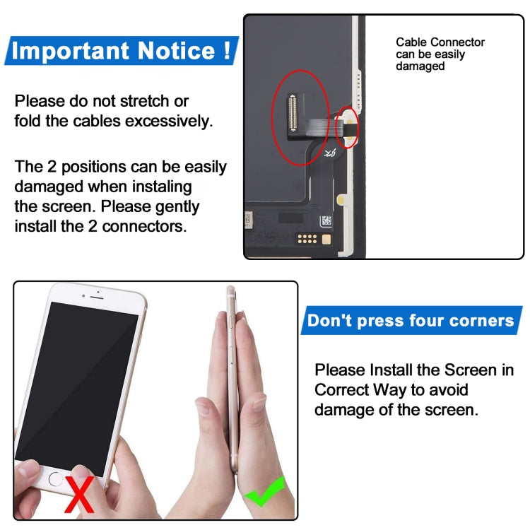 JK incell LCD Screen For iPhone 13 - LCD Related Parts by JK | Online Shopping UK | buy2fix