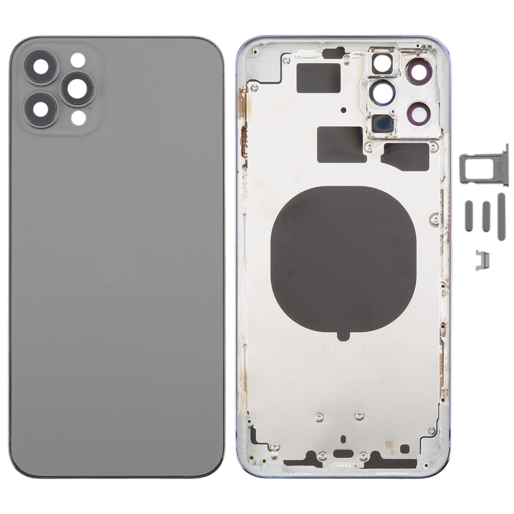 Back Cover with Appearance Imitation of iP13 Pro Max for iPhone 11 Pro Max(Gray) - Back Cover by buy2fix | Online Shopping UK | buy2fix