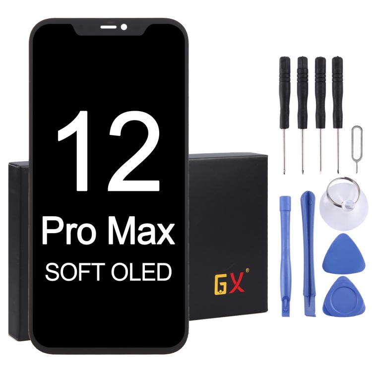 GX Soft OLED Screen For iPhone 12 Pro Max - LCD Related Parts by GX | Online Shopping UK | buy2fix